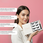 Pestañas Magnéticas+Rizador de regalo