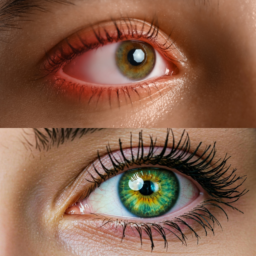 Pestañas sin pegamento