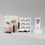 Pestañas Magnéticas+Rizador de regalo