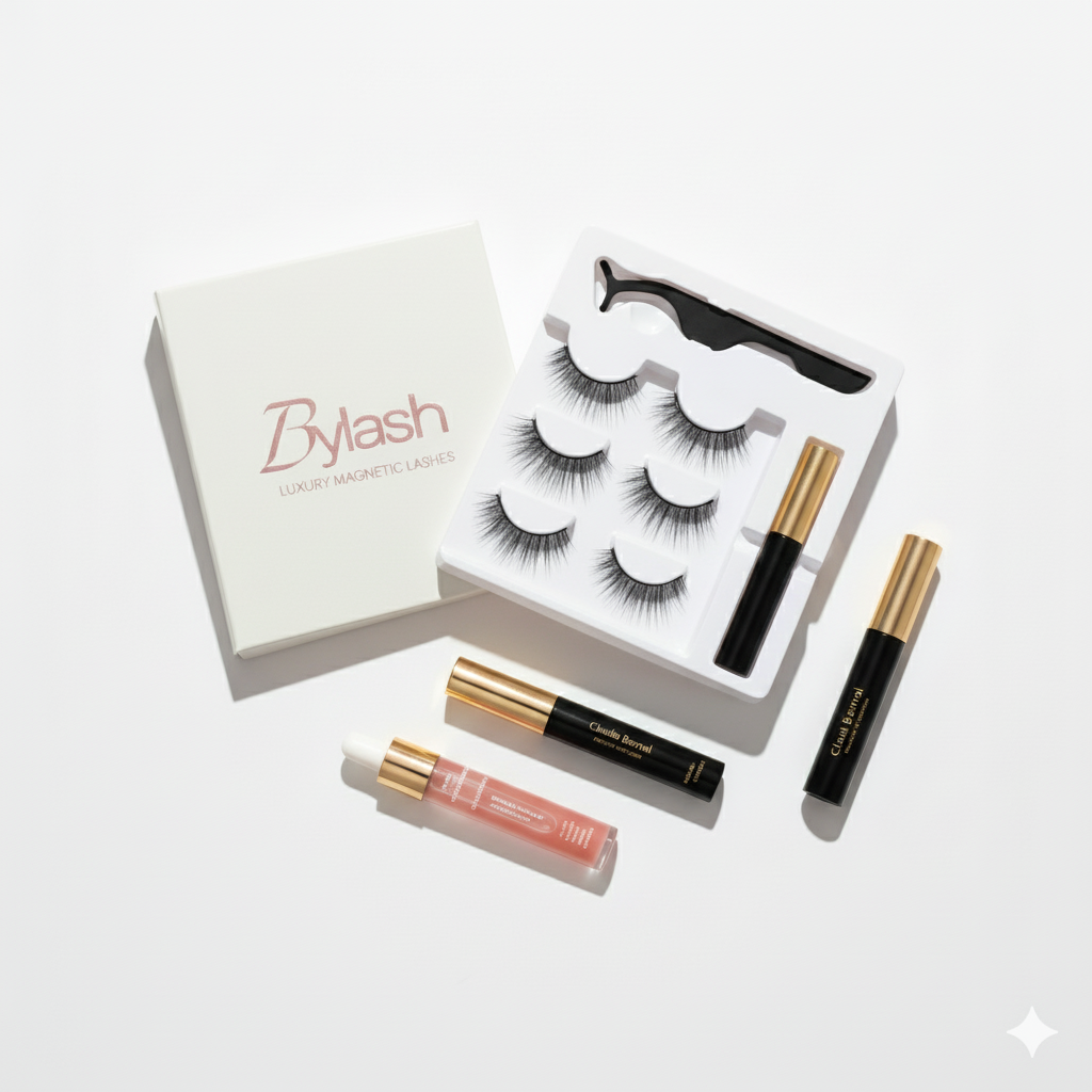 Pestañas Magenticas x3 5 imanes