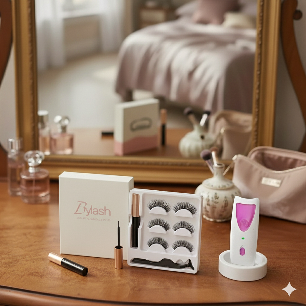 Pestañas Magenticas x3 5 imanes