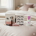 Pestañas Magnéticas+Rizador de regalo